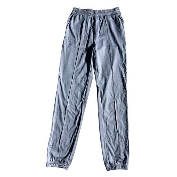 Halara HIgh Waisted Yoga Joggers Side Pockets Drawstring Pants Sz XS Grey Womens - Picture 10 of 13